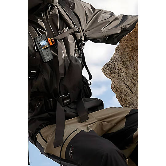 1.3inch Ekranlı 180 Derece Dönebilen 1080P Vücut Kamerası - Siyah - 2