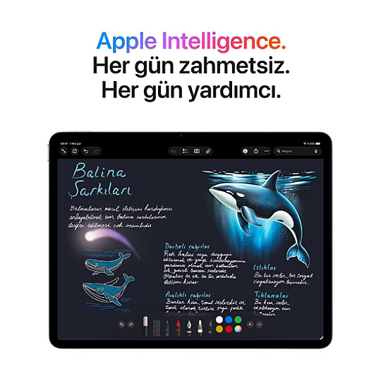 Apple iPad Air M4 11" 128GB Wi-Fi Uzay Grisi MH304TU/A - 4