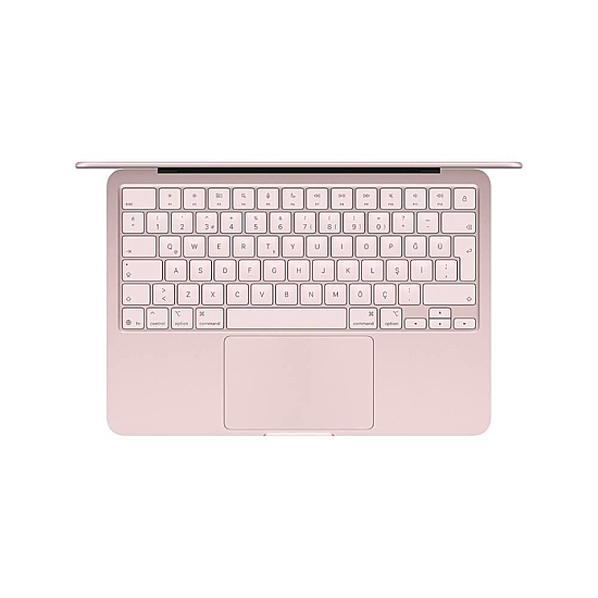 Apple MacBook Neo A18 Pro 8GB 256GB SSD macOS 13" Taşınabilir Bilgisayar Pastel Pembe MHFH4TU/A - 1