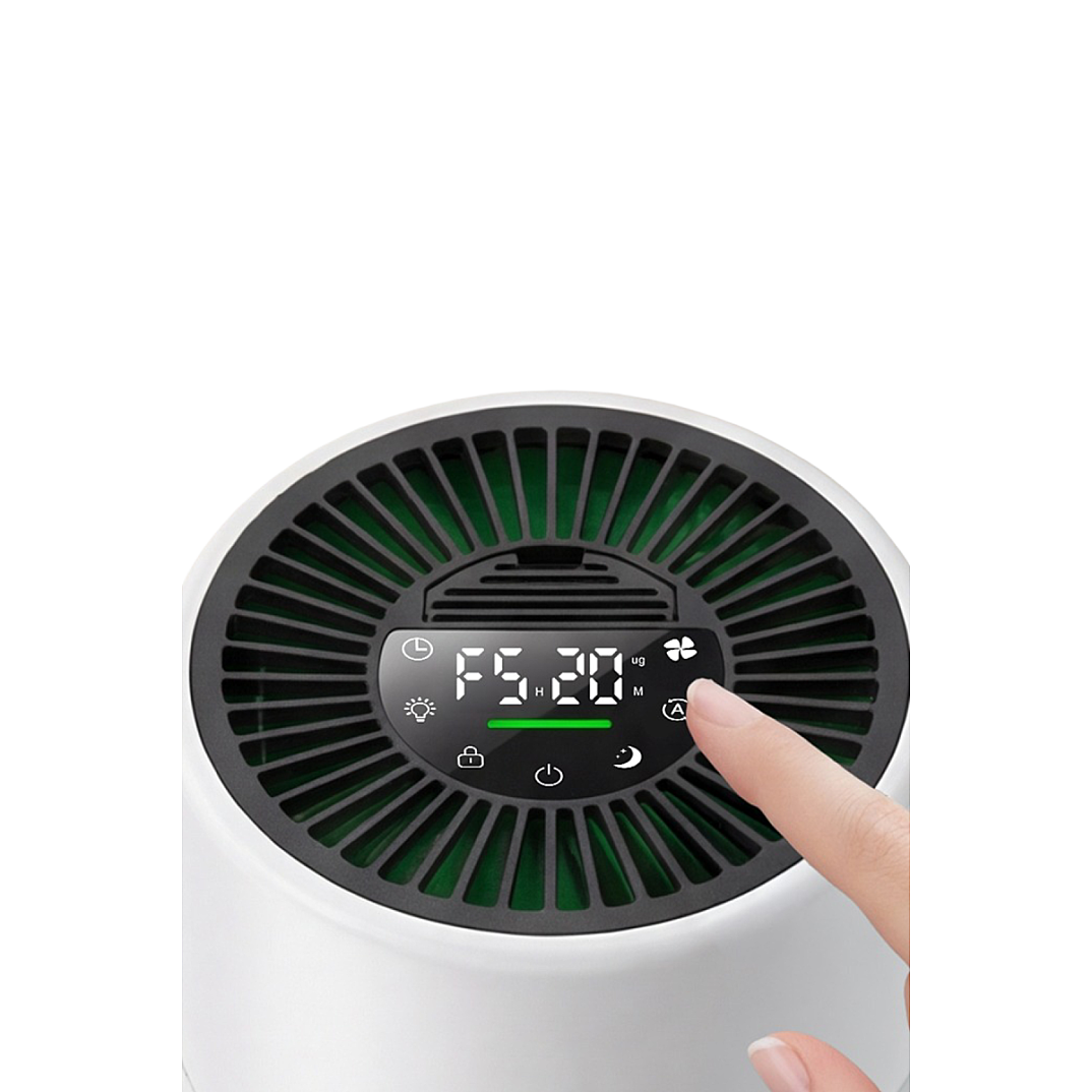 EC39 EU H13 HEPA Filtreli Akıllı Hava Temizleyici - Beyaz - 3