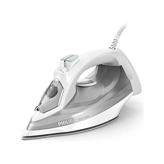 Philips 5000 Serisi Buharlı Ütü, 2400W, 160 g Şok Buhar, SteamGlide Plus Taban, DST5010/10 - 1