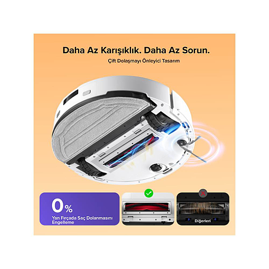 Roborock S8 Pro Akıllı Robot Süpürge - Beyaz - 2