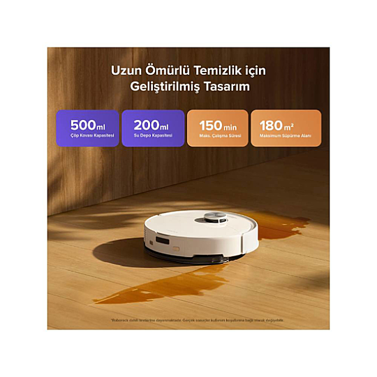 Roborock S8 Pro Akıllı Robot Süpürge - Beyaz - 4