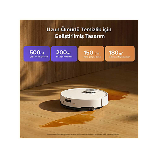 Roborock S8 Pro Akıllı Robot Süpürge - Beyaz - 4