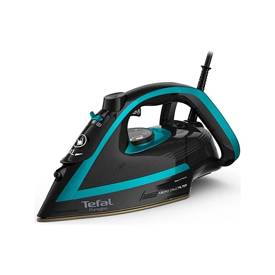 Tefal FV8066 Puregliss 50 gr Sürekli ve 280 gr Şok Buharlı 3000 Watt Buharlı Ütü - 1